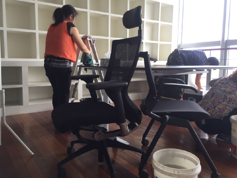 东风区办公室清洁案例