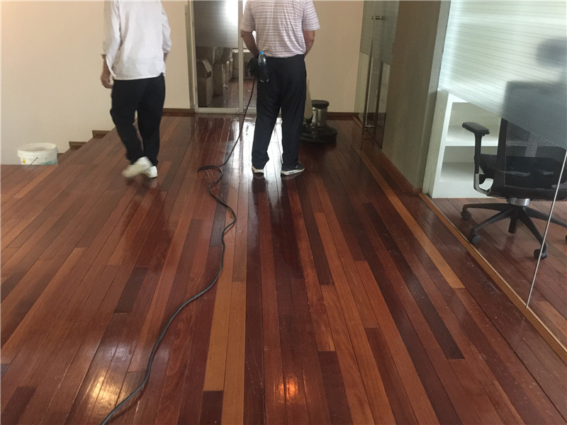 东风区地面清洗案例